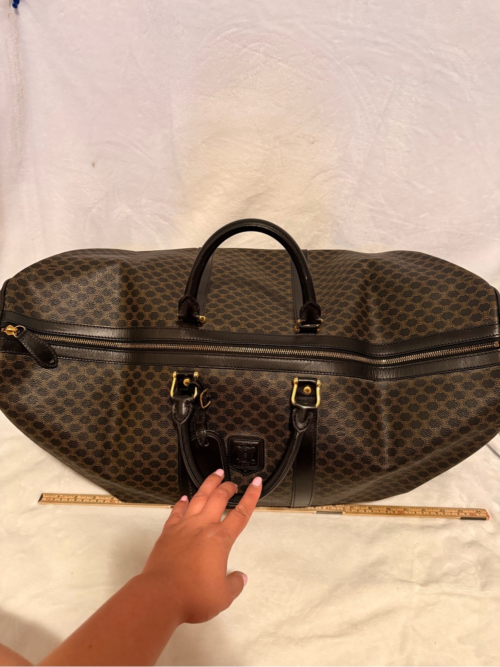Celine Macadam Boston Travel Bag - Picture 5 of 16